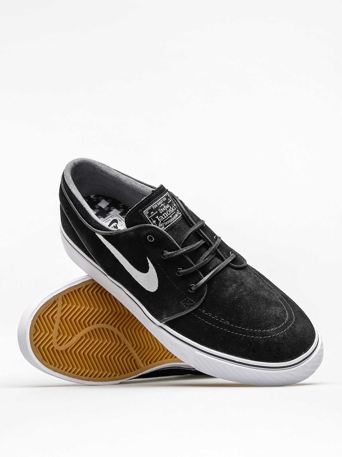 Pantofi Nike SB Zoom Stefan Janoski Og (black/white gum light brown)