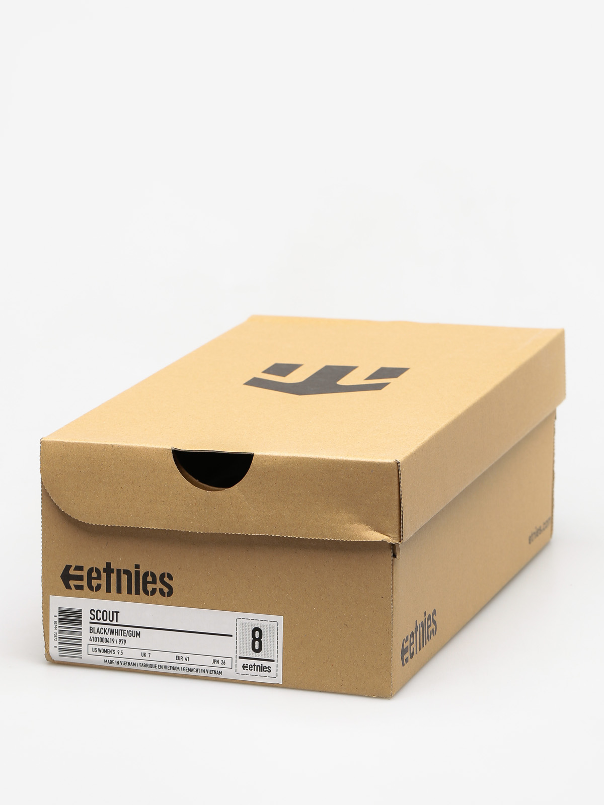 Pantofi Etnies Scout (black/white/gum)