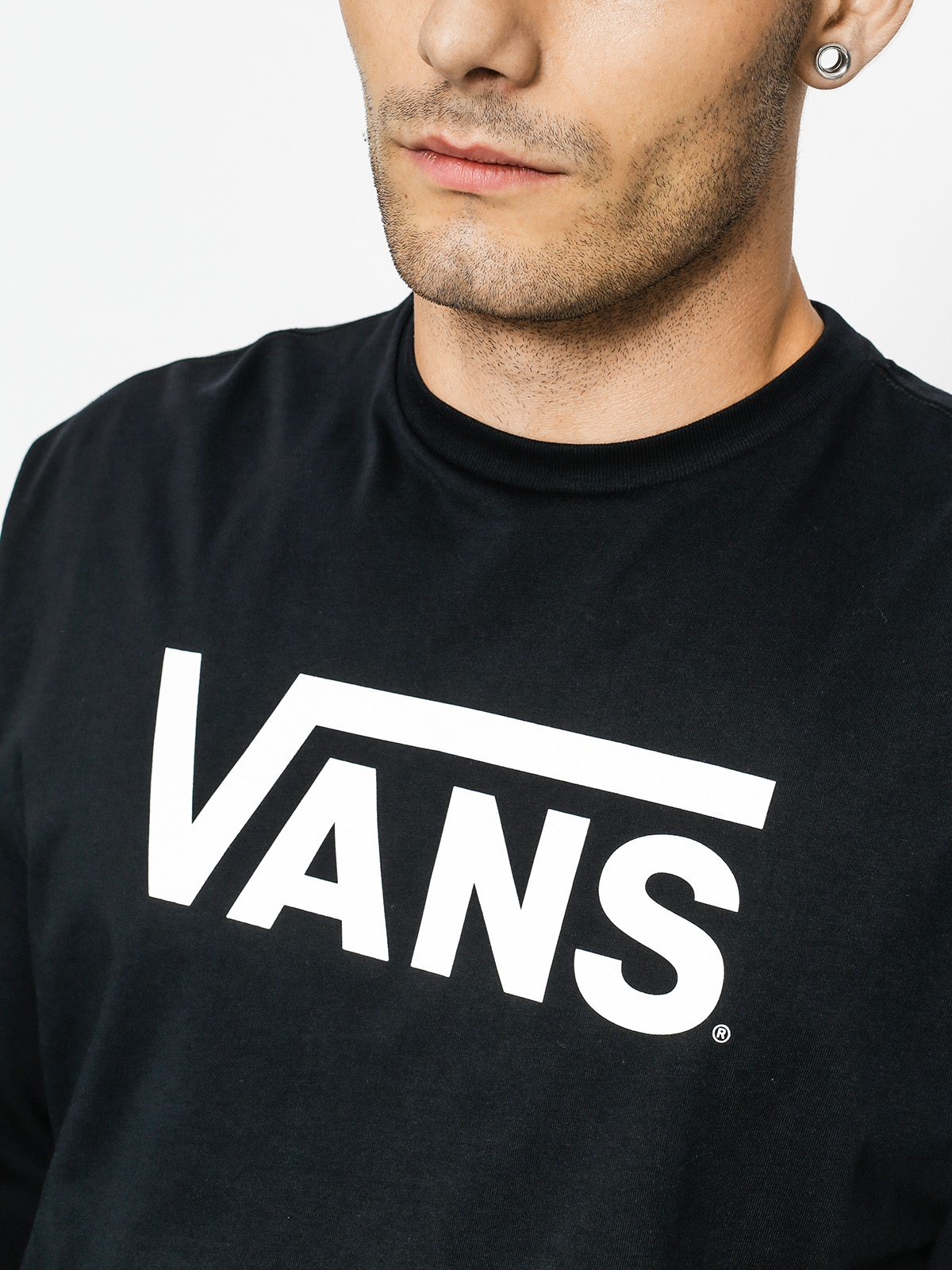 Tricou Vans Vans Classic (black/white)