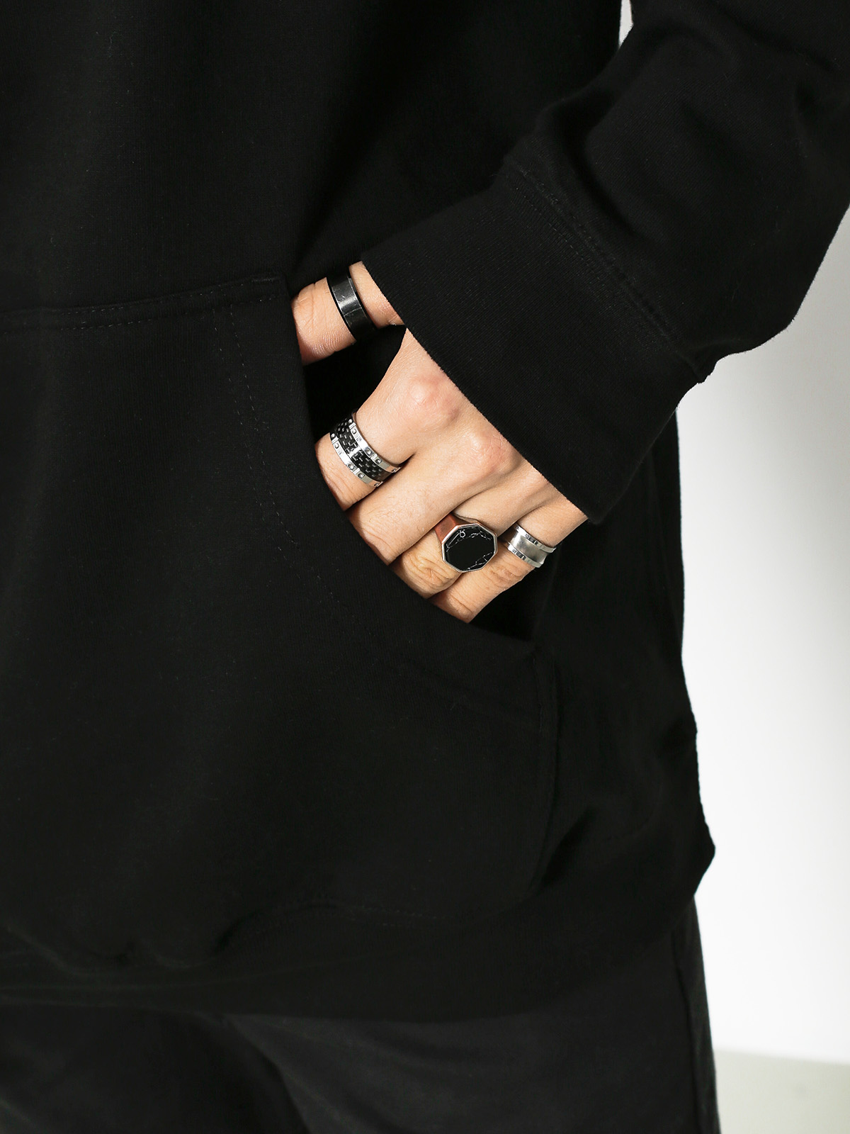 Hanorac cu glugă DGK All Star HD (black)