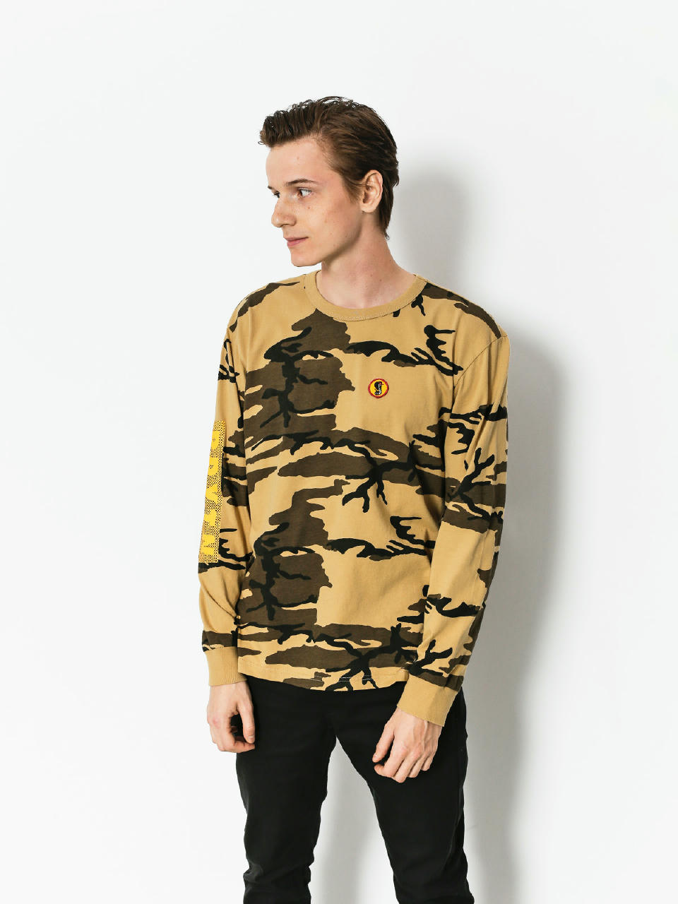 Tricou Brixton Fang Knit (camo)