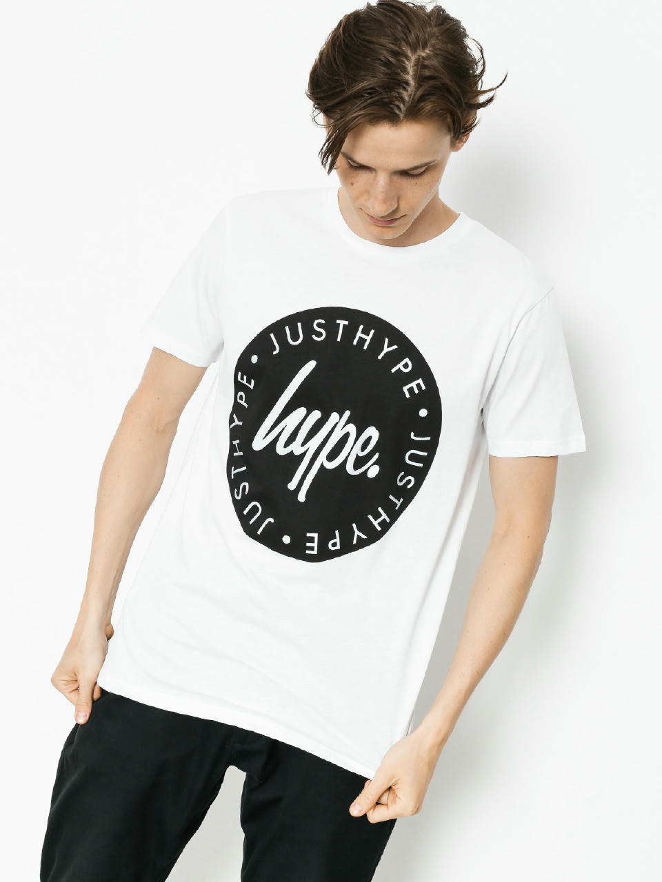 Tricou Hype Lockup Reflective (white)