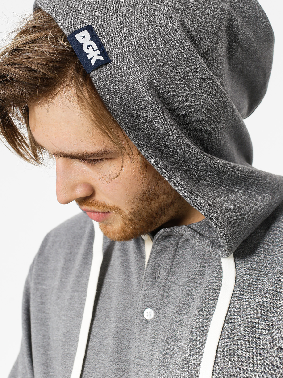 Hanorac cu glugă DGK Sport Custom HD (sport heather)