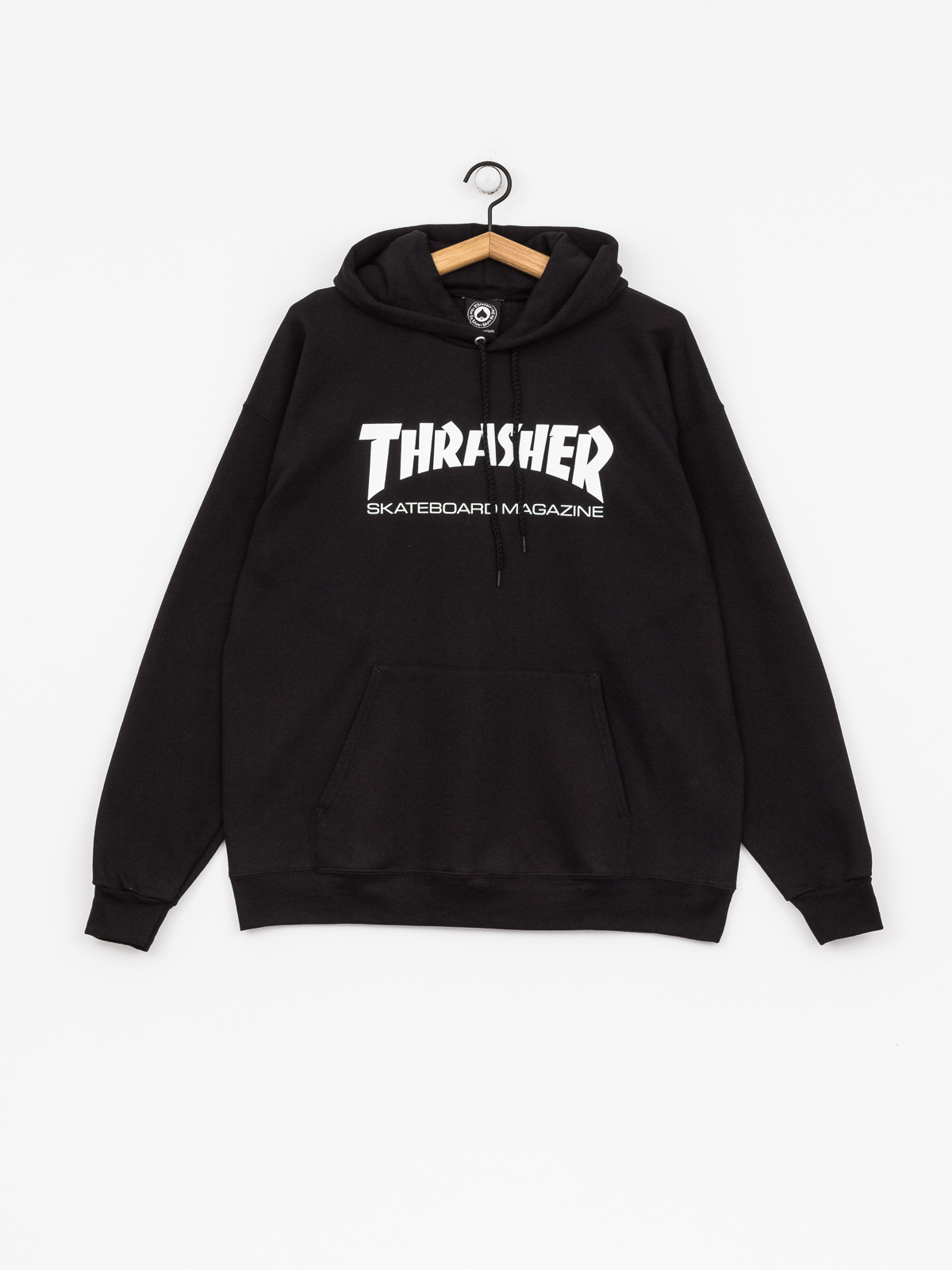 Hanorac cu glugă Thrasher Skate Mag HD (black)