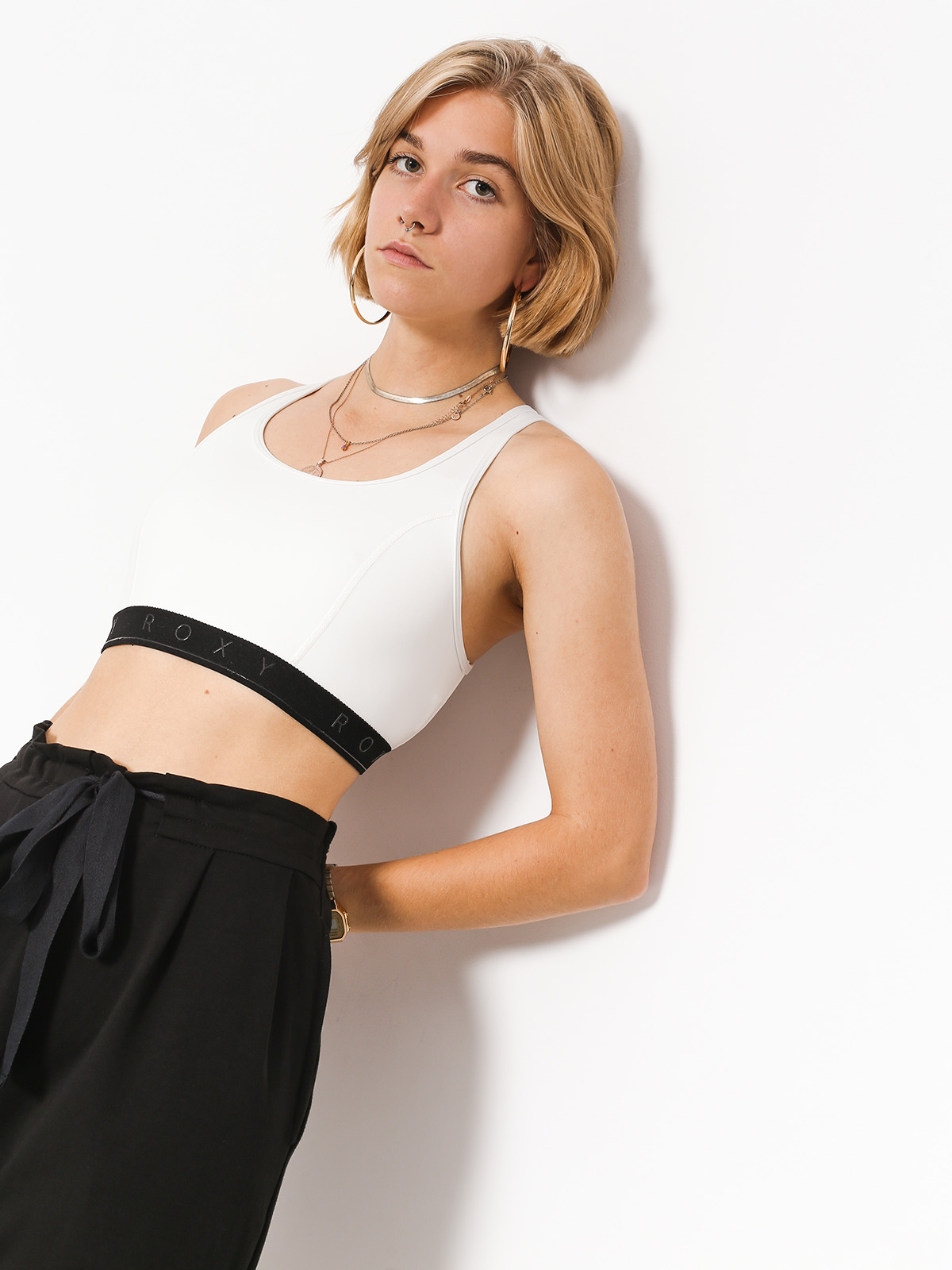 Lenjerie de corp Roxy Stay Motivat Wh Wmn (marshmallow)