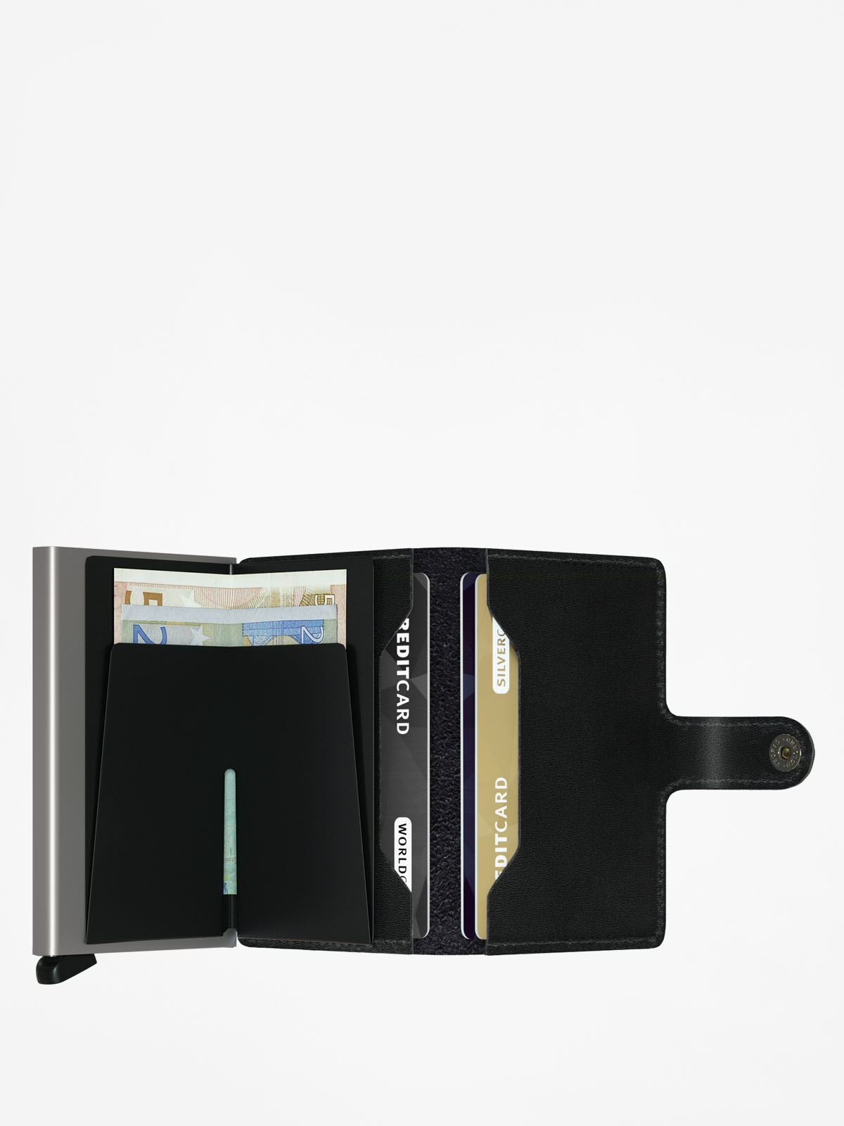 Portofel Secrid Miniwallet (black)