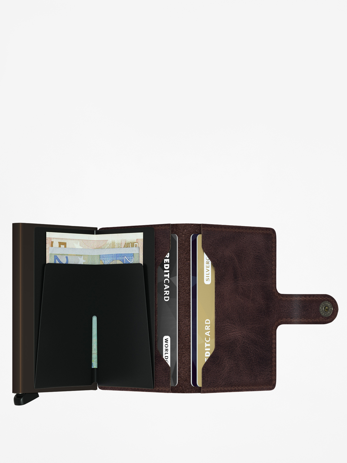 Portofel Secrid Miniwallet (vintage chocolate)