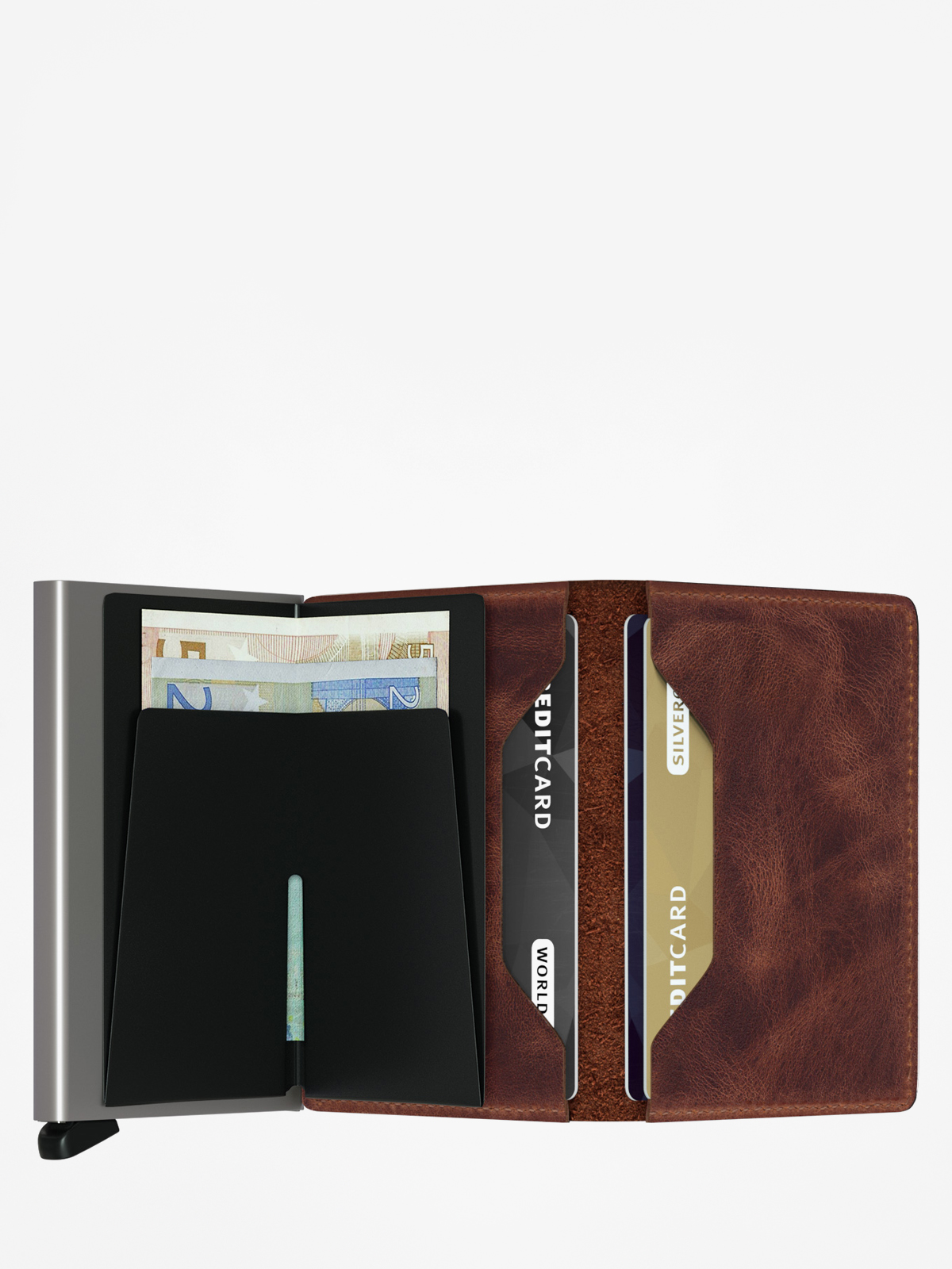 Portofel Secrid Slimwallet (brown)