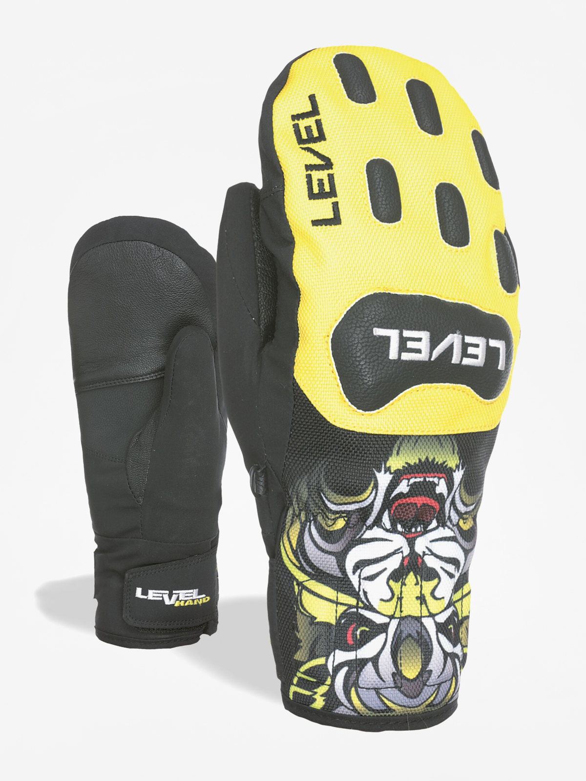 Mănuși Level Race Jr Mitt (yellow)