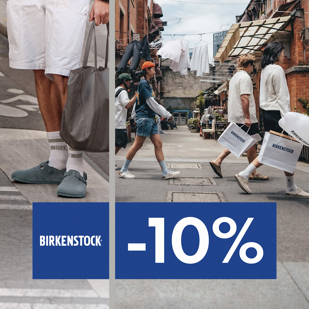 -10% la marca Birkenstock! Do duminică!