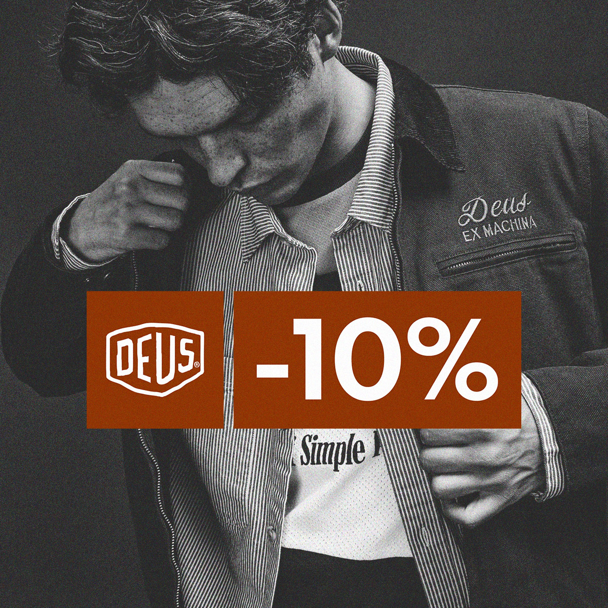 -10% la marca Deus Ex Machina! Do duminică!